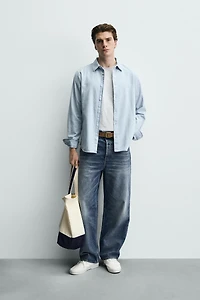 WASHED DENIM SHIRT