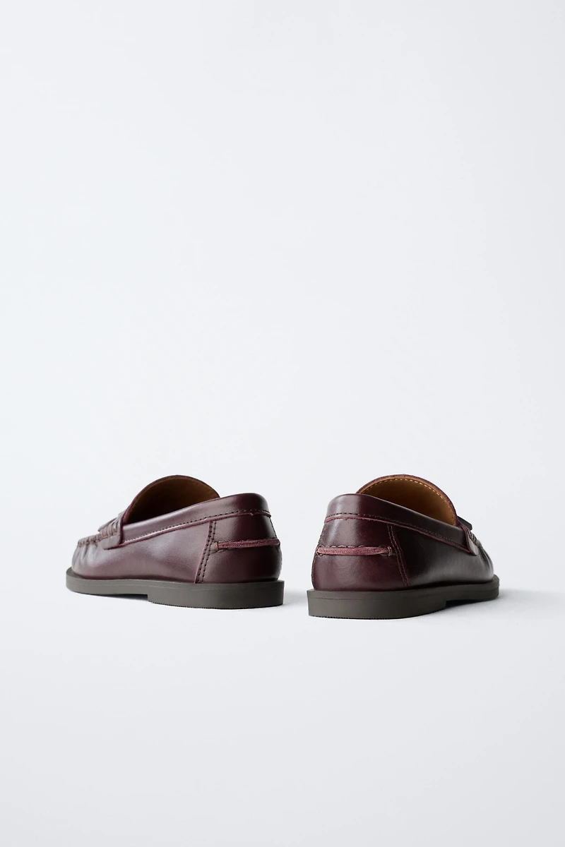 TASSELED LEATHER LOAFERS LIMITED EDITION