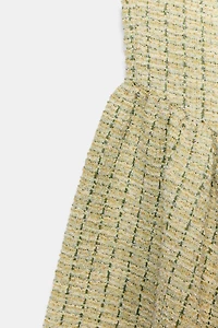STRUCTURED HALTER DRESS