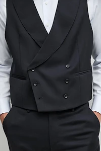Cool wool suit waistcoat