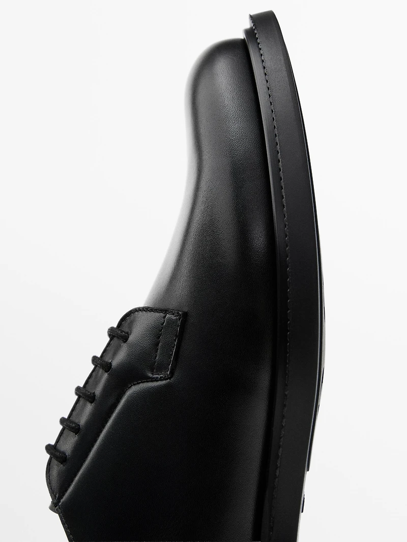 Derbies en cuir