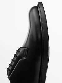Derbies en cuir