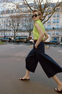 BELTED CULOTTES