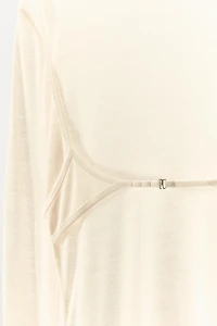 LYOCELL BACK T-SHIRT
