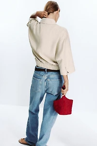 LINEN SAFARI JACKET