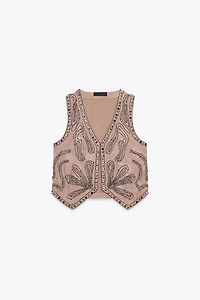 ZW COLLECTION BEADED VEST