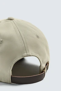 EMBROIDERED TEXT CAP