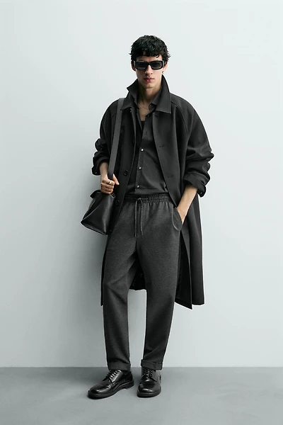COMFORT NON-IRON JOGGER-WAIST PANTS