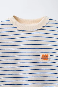 STRIPED SWEATSHIRT