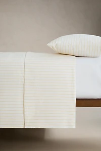 HOUSSE DE COUETTE COTON DÉLAVÉ RAYÉ