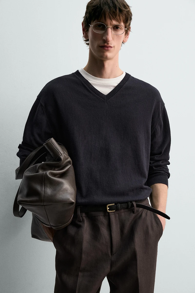 PULL LÉGER COTON ET LIN