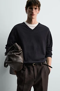 PULL LÉGER COTON ET LIN