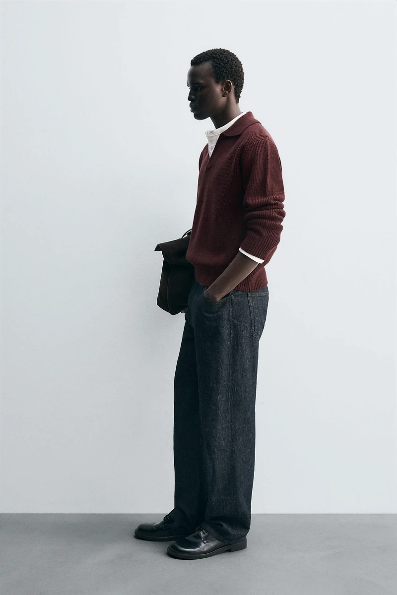 POLO EN MAILLE PERLÉE