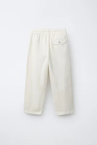 FLOWY COTTON PANTS