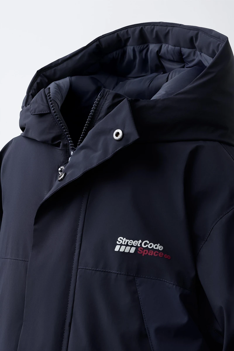 BLOUSON REMBOURRÉ COLOR BLOCK