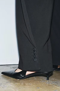 PANTALON BALLOON À BOUTONS ZW COLLECTION