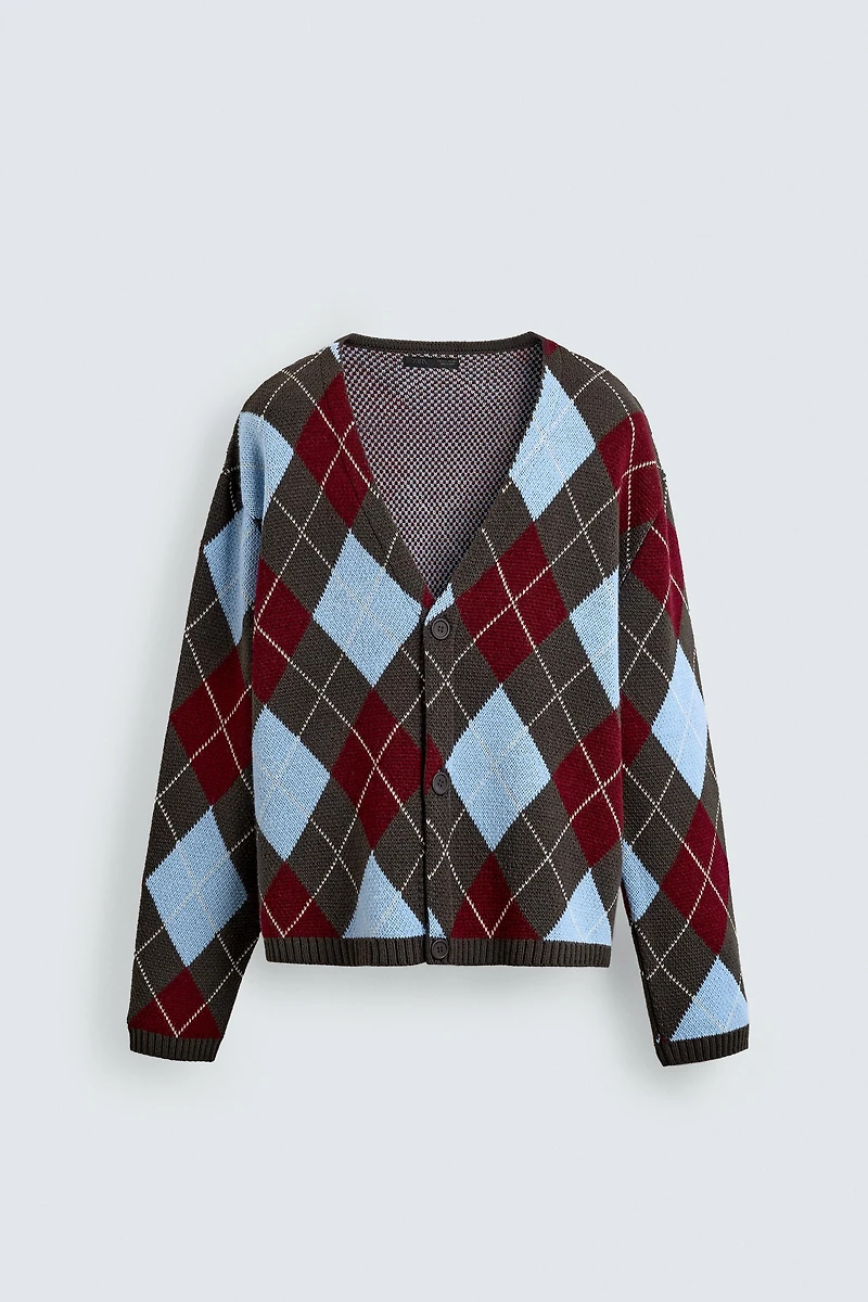 GILET STRUCTURÉ LOSANGES