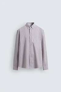 REGULAR FIT STRIPED SHIRT
