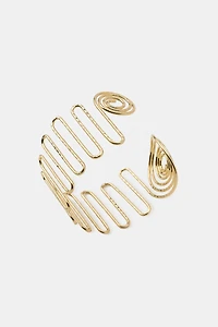 SPIRAL ARM CUFF BRACELET