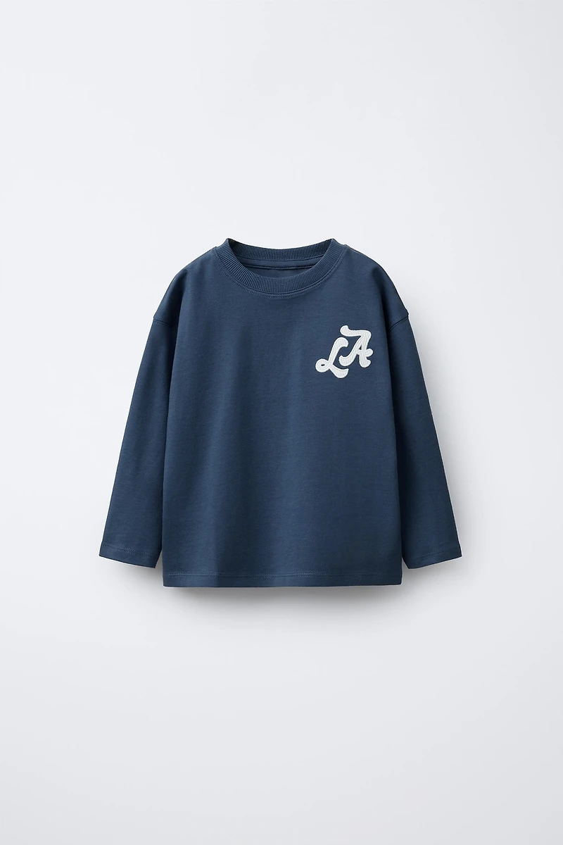 CITY EMBROIDERED T-SHIRT