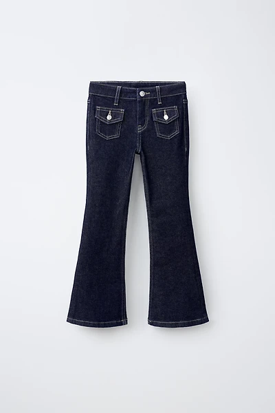 FLARE POCKET JEANS