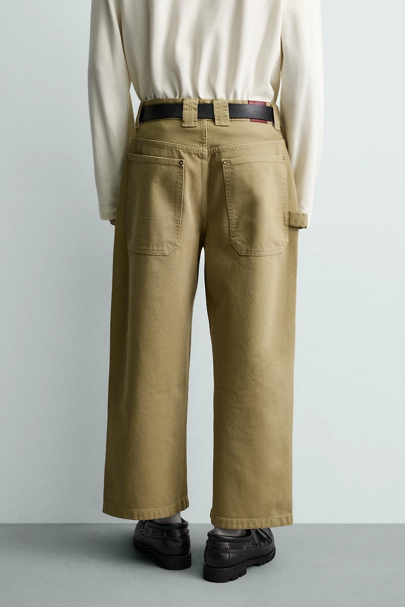 WIDE FIT CARPENTER PANTS