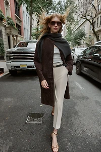 PANTALON TAILLE HAUTE CEINTURE