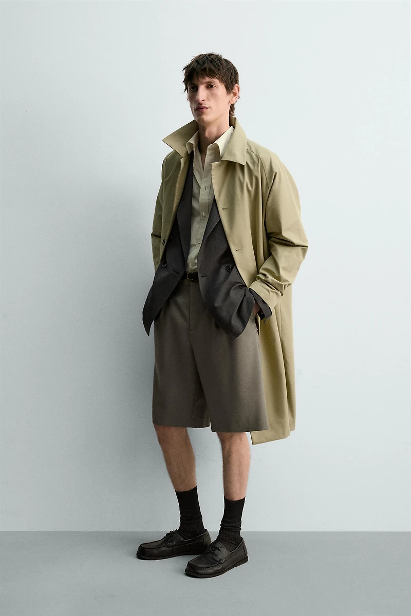 RELAXED FIT TRENCH COAT