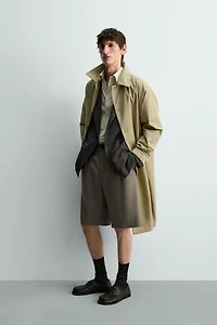 RELAXED FIT TRENCH COAT