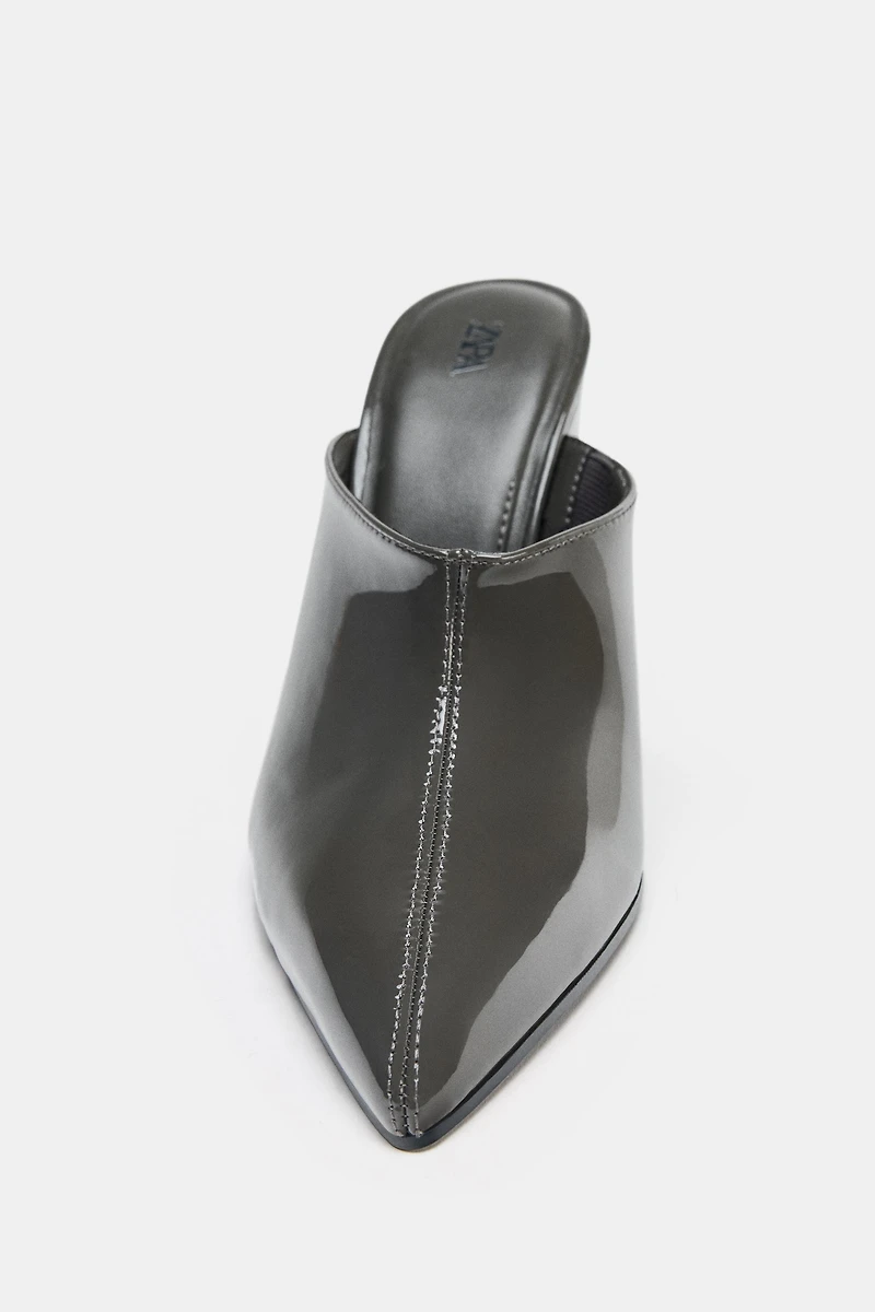PATENT WEDGE HEELS