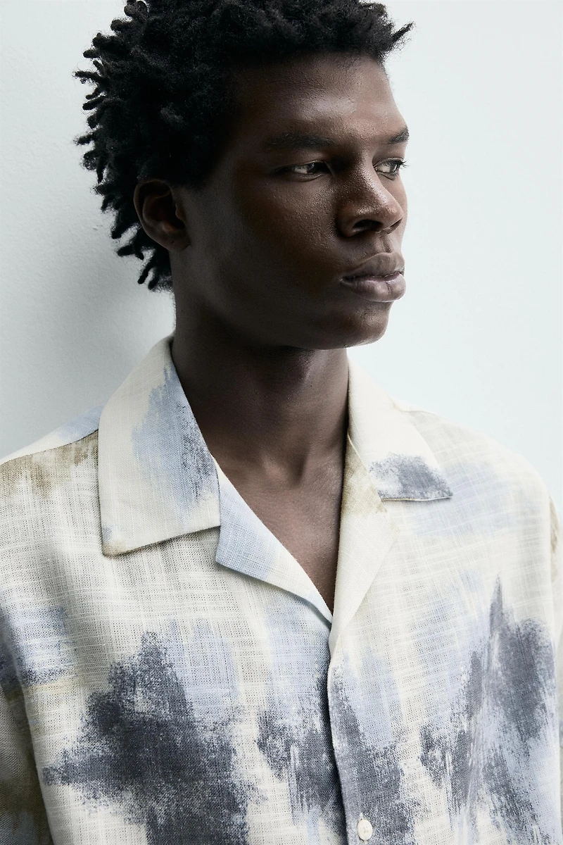 CHEMISE FLUIDE STRUCTURÉE
