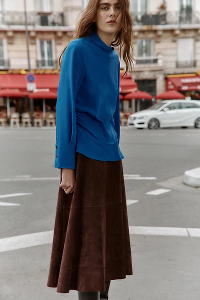 BLOUSE DRAPÉE