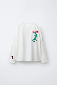 THE ENORMOUS CROCODILE ROALD DAHL © PRINTED T-SHIRT