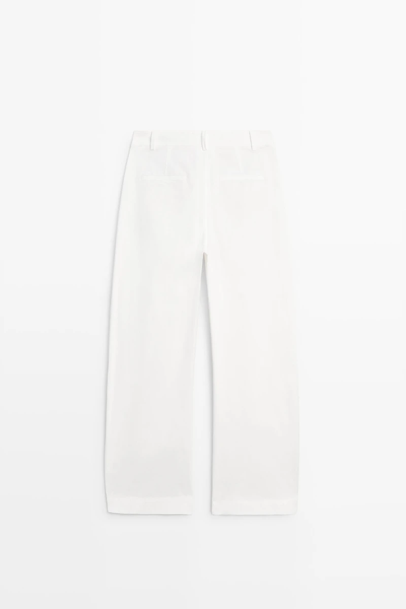 Flowing barrel fit co-ord pants