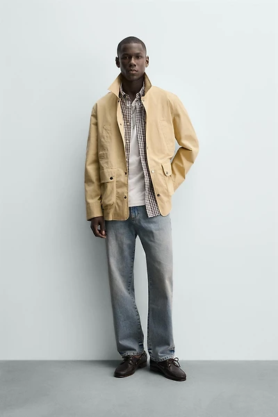 BLOUSON REGULAR FIT À POCHES