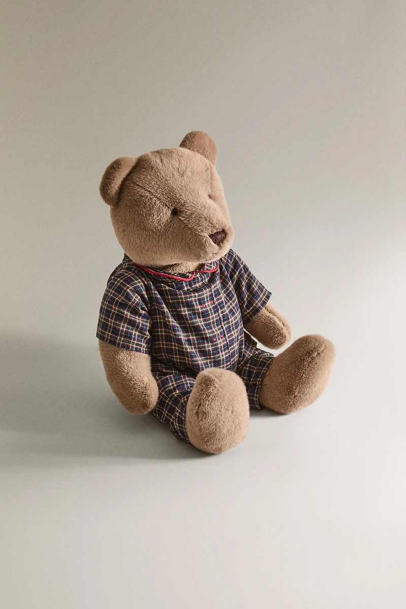 CHILDREN'S PLUSH TOY CHRISTMAS BEAR (60 CM)