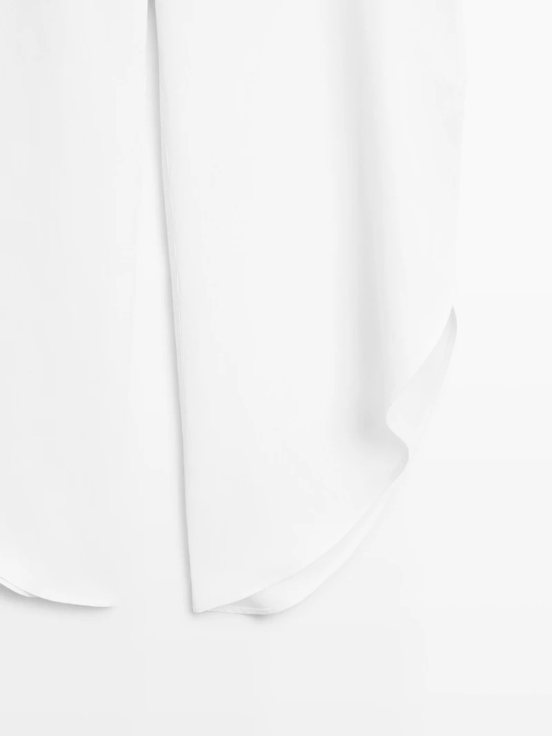 Split-hem trousers