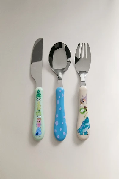 ENSEMBLE COUVERTS ENFANT MONSTRES & CIE ©DISNEY/PIXAR