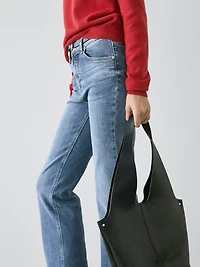 Skinny flare fit jeans