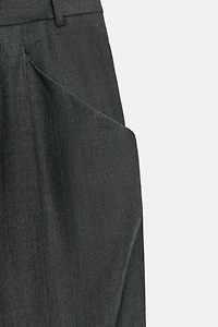 ZW COLLECTION LIMITED EDITION WOOL PANTS WITH POCKETS