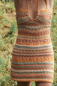 KNIT MINI DRESS