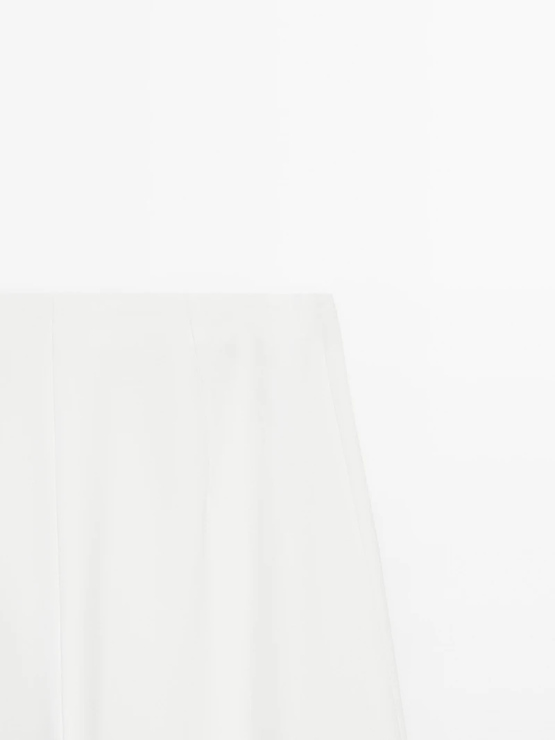 Pantalon palazzo taille haute - STUDIO