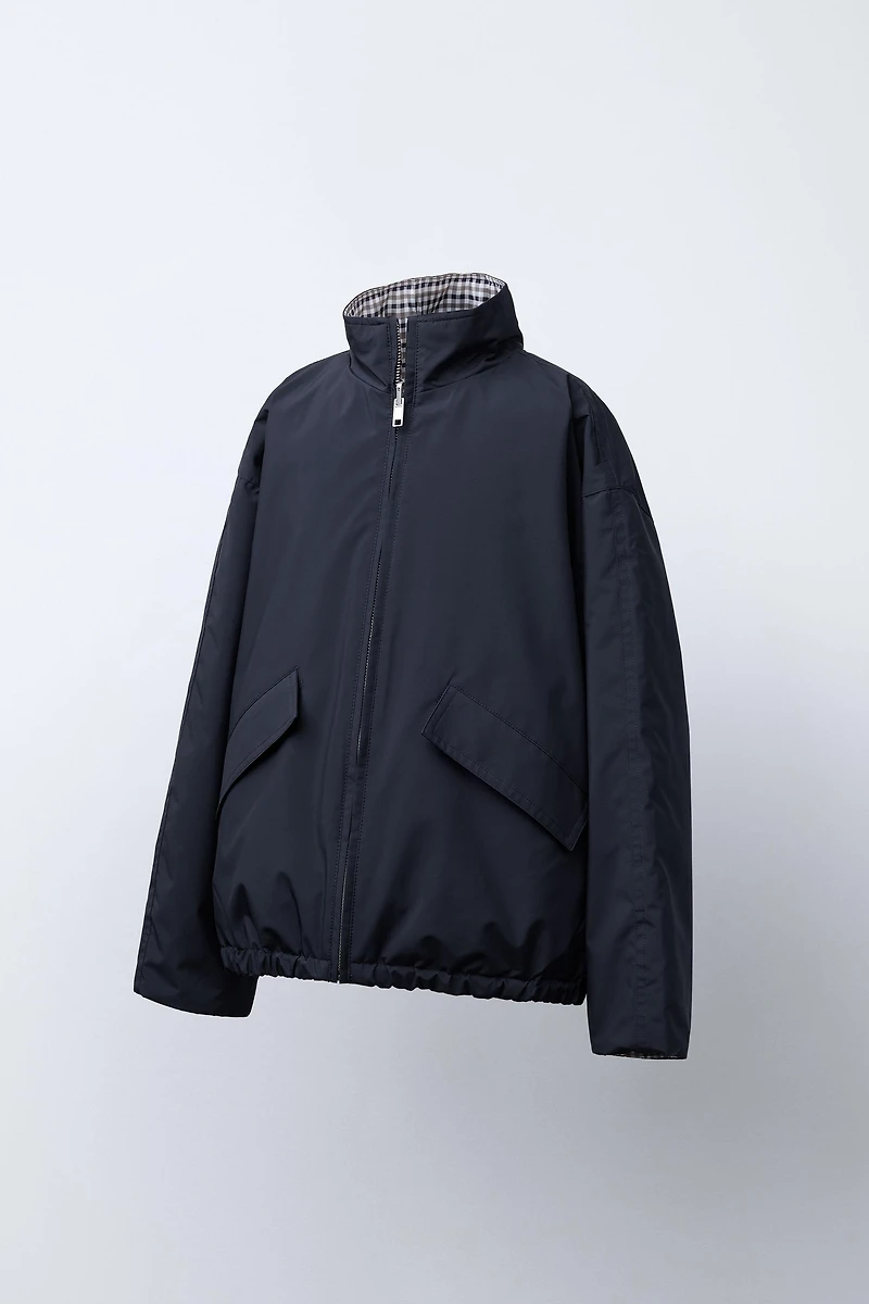 BENSIMON ® X ZARA REVERSIBLE AND WATER REPELLENT PLAID JACKET