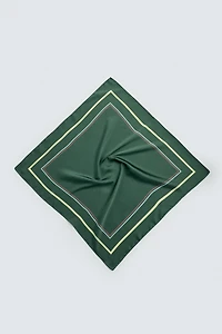 GEOMETRIC PRINT FLOWY BANDANA