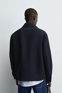 CHAQUETÓN REGULAR FIT BOLSILLOS