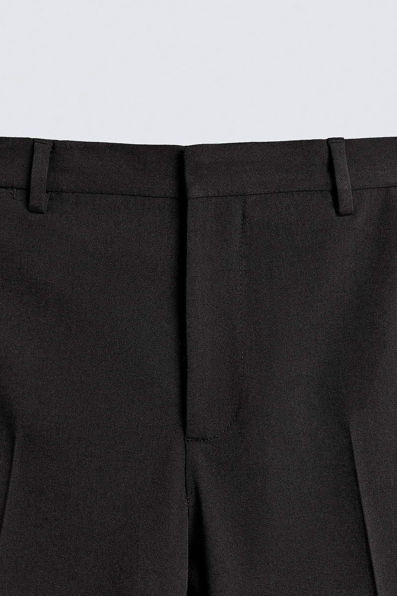 PANTALON DE COSTUME SMOKING AVEC LAINE