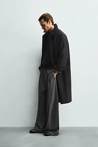 PLEATED WIDE FIT PANTS
