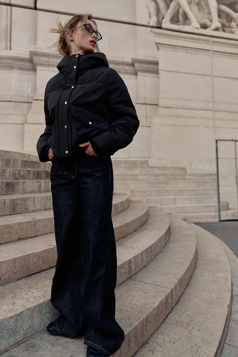 SHORT WATER REPELLENT WINDPROOF HOODIE ANORAK