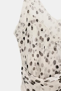 TOP STYLE LINGERIE À POIS ZW COLLECTION