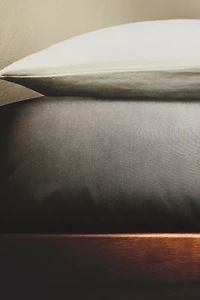 PERCALE COTTON FITTED SHEET | 11.8" THICK ( THREAD COUNT